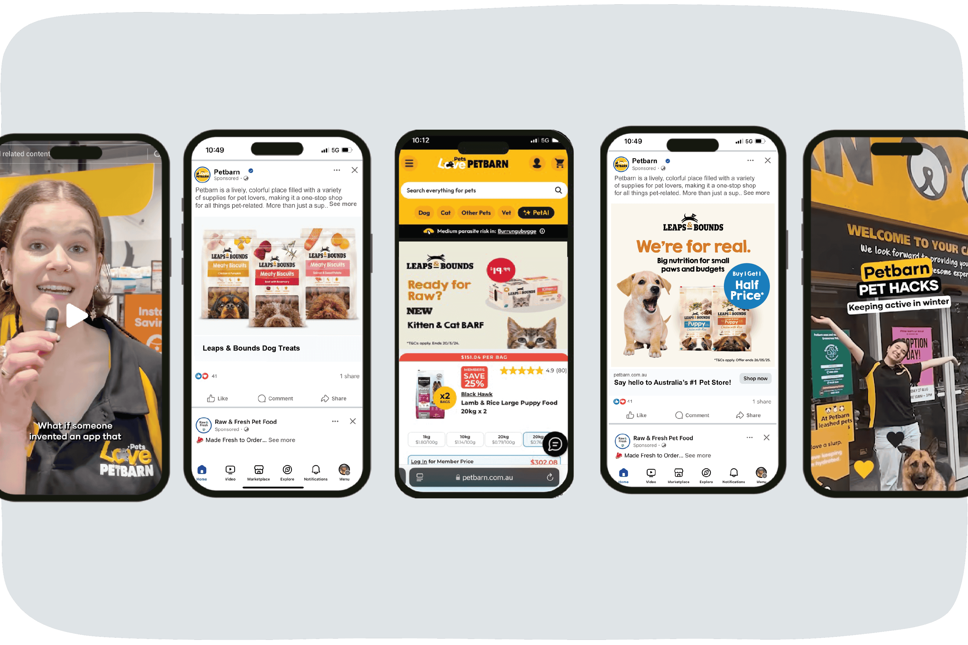 PetAds retail media network across social media platforms